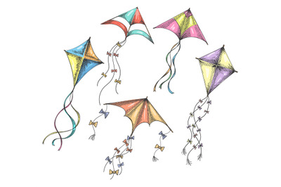 Doodle cute kite toys