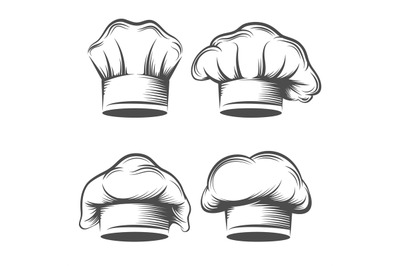 Retro chef hat