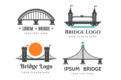 Bridges logo set