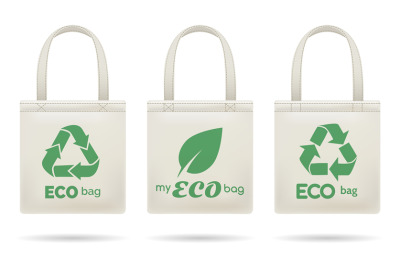 Shopping ecobags set