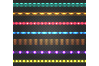 Led ribbons set