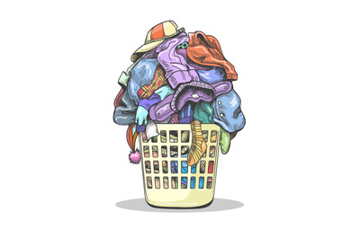 Clothes laundry basket