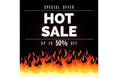 Fire sale background