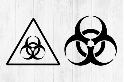 Biohazard SVG, Biohazard Symbol Clipart, Quarantine, PNG