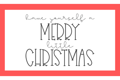 Have Yourself A Merry Christmas SVG PNG DXF EPS