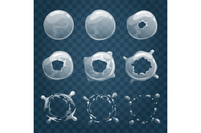 Bubble sprite animation