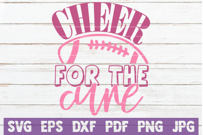 Cheer For The Cure SVG Cut File