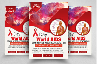 World Aids Day Flyer Template