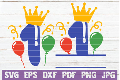 Birthday Balloons No 1. SVG Cut File