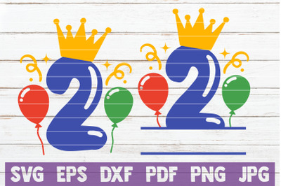 Birthday Balloons No 2. SVG Cut File