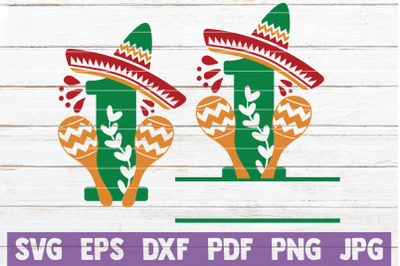 Fiesta Birthday No 1. SVG Cut File