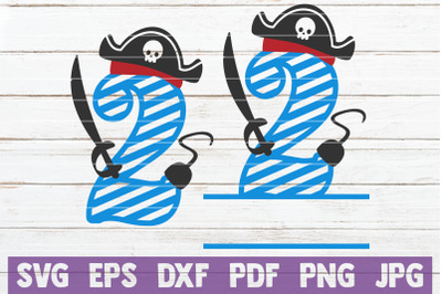 Pirate Birthday No 2. SVG Cut File