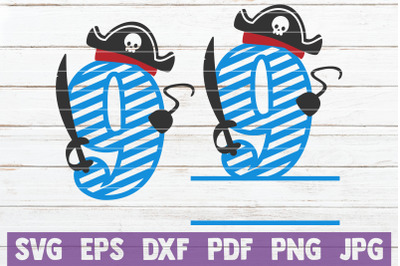 Pirate Birthday No 9. SVG Cut File