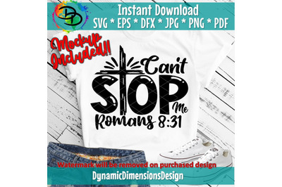 Cant Stop Me&2C; Romans&2C; Gog is For you&2C; Who can be against you&2C; Christia