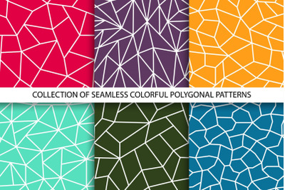 Collection of color grid patterns