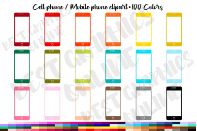 Cell Phone Clipart Mobile Smart Phone