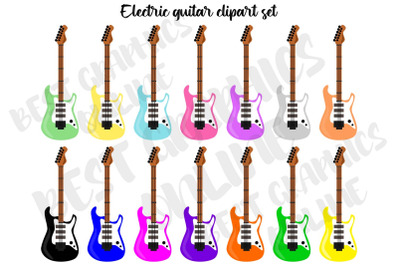 Electric Guitar Clipart Graphics Music