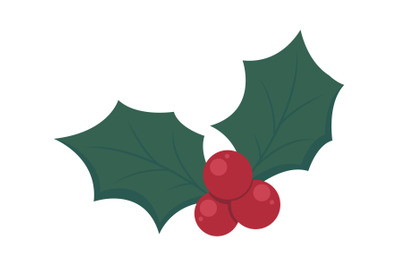 Christmas Mistletoe Vector Illustration