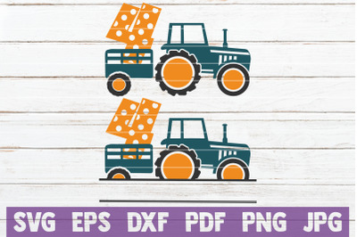 Tractor Birthday No 4. SVG Cut File