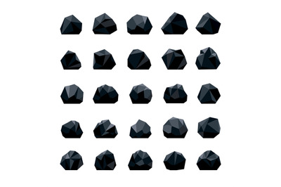 Coal heap or pile