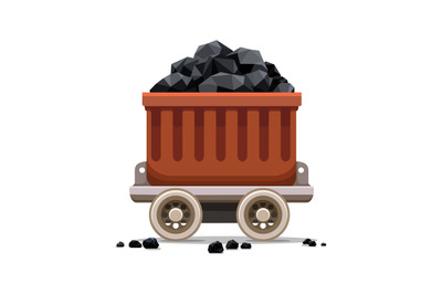 Mine coal trolley