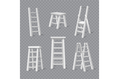 Carpenter ladders set