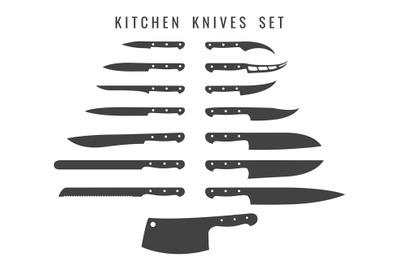 Chef butcher knifes