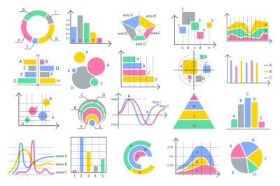 Stats charts graphics