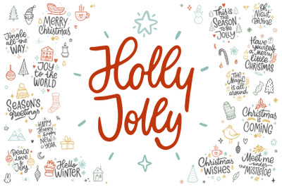 Holly Jolly Christmas Set