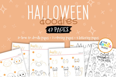Halloween Doodles Booklet