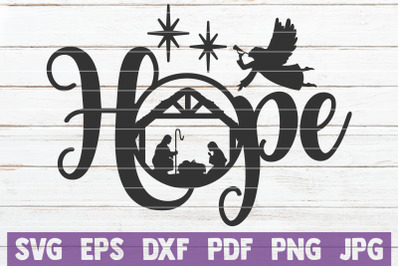 Hope SVG Cut File