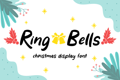 Ring Bells - Christmas Font