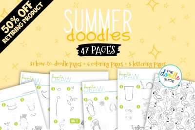 Summer  Doodles Booklet