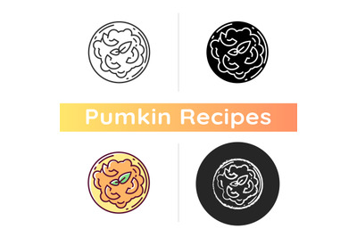 Pumpkin risotto icon