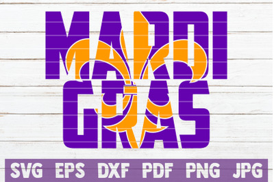 Mardi Gras SVG Cut File