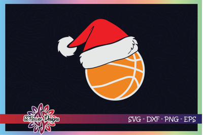 Basketball Ball Santa Christmas Hat