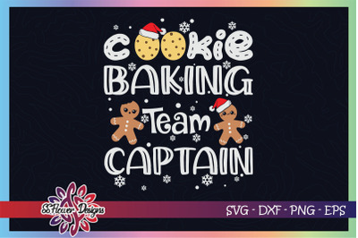 Cookie Baking Team Captain Gingerbread