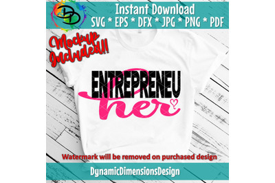 Entrepreneur Woman, Her, Boss lady, Boss Women Slay Svg, Entrepreneur,