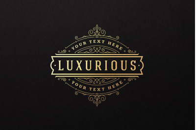Luxury Ornament Royal Logo Template