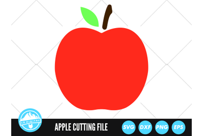 Apple SVG Files | Teacher Cut Files | School Files | Apple Vector