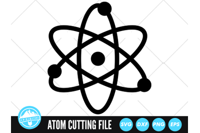 Atom SVG Files | Atomic Cut Files | Science Vector Files | Atom Vector