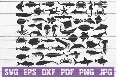 Ocean Creatures SVG Bundle