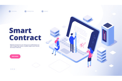 Smart contract. Digital signature electronic document smart contracts