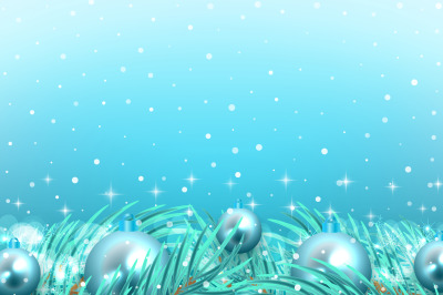 Winter christmas celebration background