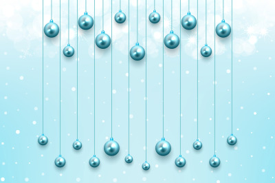 Winter christmas celebration background