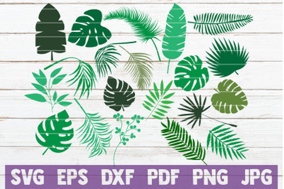 Tropical Leaves SVG Bundle