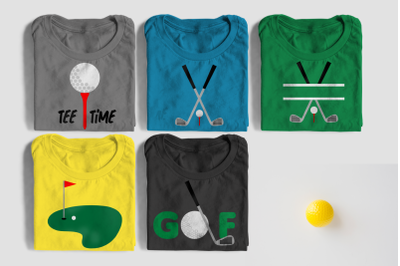 Golf Set | SVG | PNG | DXF | EPS
