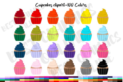Cupcakes Clipart Graphics Sweet Cupcake