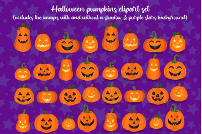 Pumpkin Clipart Autumn Fall Halloween