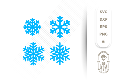 Snowflakes SVG Files - Christmas SVG